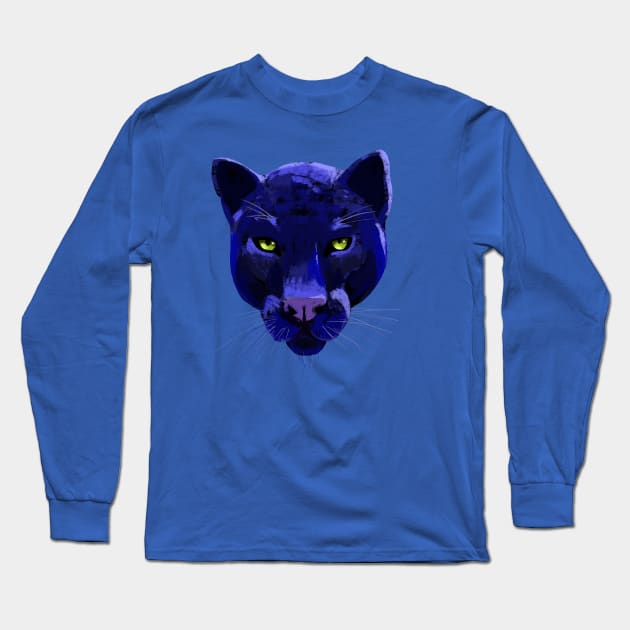 Jaguar or Black Panther? Long Sleeve T-Shirt by pastanaut